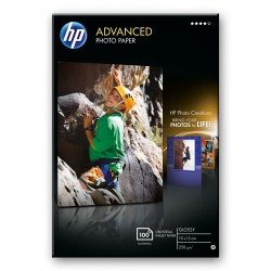 HP Advanced 4x6 Glossy Photo Paper - 100 sheets
