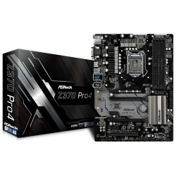Asrock Intel Z370 Pro4 Coffee Lake ATX DDR4-SDRAM Motherboard