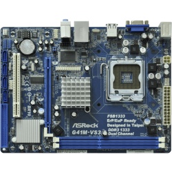 Asrock G41M-VS3 R2.0 Intel 775 G41 Micro ATX DDR3-SDRAM Motherboard