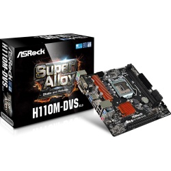 Asrock H110M-DVS R3.0 Intel 1151 Micro ATX DDR4-SDRAM Motherboard