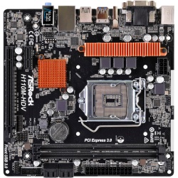 Asrock H110M-HDV R3.0 Intel 1151 Micro ATX DDR4-SDRAM Motherboard