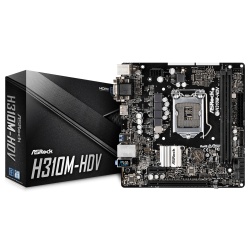 Asrock H310M-HDV Coffee Lake Intel H310 Micro ATX DDR4-SDRAM Motherboard
