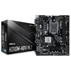 Asrock H310M-HDV M.2 Intel H310 Coffee Lake Micro ATX DDR4-SDRAM Motherboard