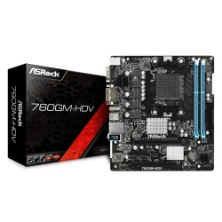 Asrock 760GM-HDV AMD 760G Micro ATX DDR3-SDRAM Motherboard