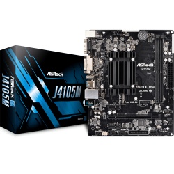 Asrock Gemini Lake Intel J4105 Micro ATX DDR4-SDRAM Motherboard