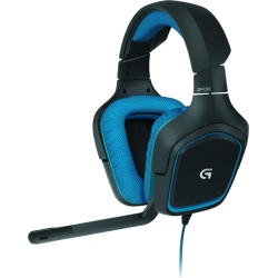 Logitech G430 Surround Sound Gaming Headset - Blue, Black