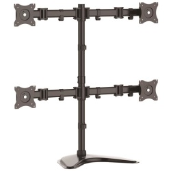 StarTech ARMBARQUAD Quad Articulating Monitor Stand - Up to 27-inch Screen
