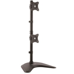 StarTech ARMBARDUOV Dual Vertical Monitor Stand - Up to 27-inch Screen