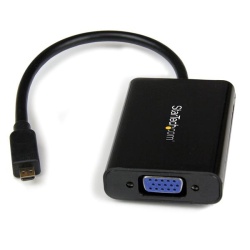 StarTech MCHD2VGAA2 Micro HDMI to VGA Audio Adapter