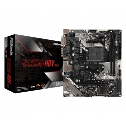 Asrock AMD B450M-HDV R4.0 Micro ATX DDR4 Motherboard
