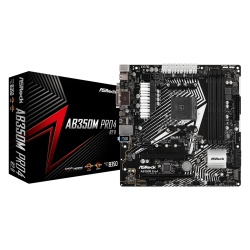 Asrock AMD AB350M Pro4 R2.0 Micro ATX DDR4 Motherboard