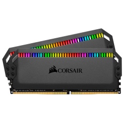 16GB Corsair Dominator Platinum RGB Series 3200MHz CL16 DDR4 Dual Memory Kit (2x8GB)