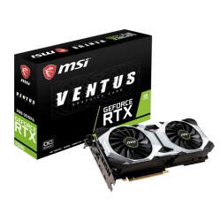 MSI GeForce RTX 2080 Ventus 8GB GDDR6 Graphics Card