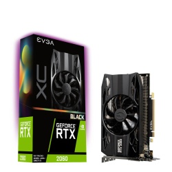 EVGA GeForce RTX 2060 XC 6GB Gaming GDDR6 Graphics Card - Black