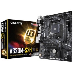 Gigabyte AM4 AMD A320M-S2H Micro ATX DDR4-SDRAM Motherboard