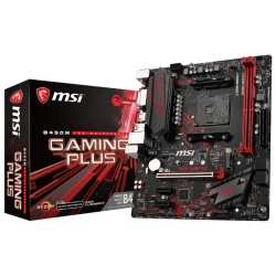 MSI AMD B450 Gaming Plus Micro ATX DDR4-SDRAM Motherboard
