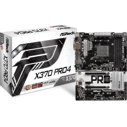 Asrock X370 Pro4 AMD AM4 Ryzen ATX DDR4-SDRAM Motherboard