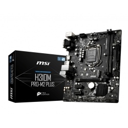 MSI Pro M2 Plus Intel H310 Micro ATX DDR4-SDRAM Motherboard