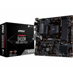 MSI Pro Plus AMD B450 AM4 Micro ATX DDR4 Motherboard