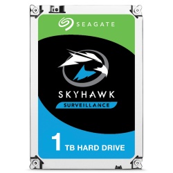 1TB Seagate SkyHawk Surveillance 3.5-inch Serial ATA III 6Gbps 64MB Cache Internal Hard Drive
