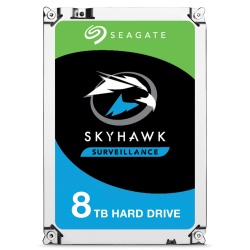 8TB Seagate SkyHawk Surveillance 3.5-inch Serial ATA III 7200RPM 256MB Cache Internal Hard Drive