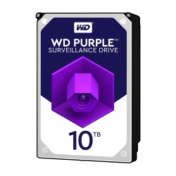 10TB Western Digital Purple Serial ATA III 3.5-inch 7200RPM 256MB Cache Internal Hard Drive