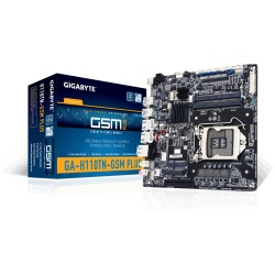 Gigabyte Plus Core Intel H110 LGA1151 Mini ITX DDR4-SDRAM Motherboard