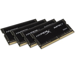 64GB HyperX DDR4 PC4-19200 2400MHz CL15 1.2V Quad Memory Kit (4 x 16GB)