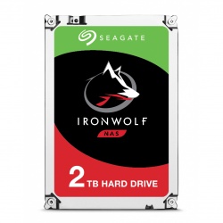 2TB Seagate IronWolf Serial ATA III 6Gbps 64MB Cache 5900RPM 3.5-inch Internal Hard Drive