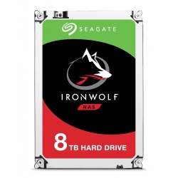 8TB Seagate IronWolf 3.5-inch SATA III 6Gbps 7200RPM 256MB Cache Internal Hard Drive