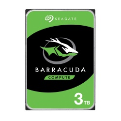 3TB Seagate Barracuda 3.5-inch 5400RPM 256MB Cache Serial ATA III 6Gbps Internal Hard Drive