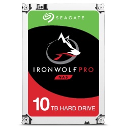 10TB Seagate Iron Wolf Pro 3.5-inch SATA III 6Gbps 7200RPM 256MB Cache Internal Hard Drive