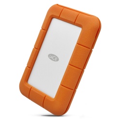5TB Seagate LaCie Rugged Mini USB3.2 External Hard Drive - Orange