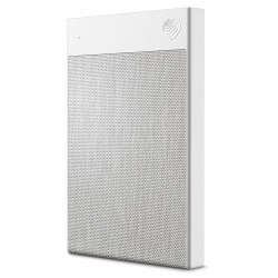 2TB Seagate Backup Plus External Hard Drive - White