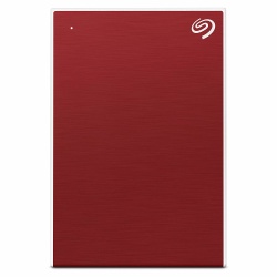 1TB Seagate Plus Slim External USB3.0 Hard Drive - Red