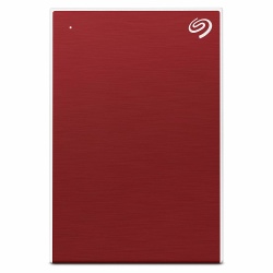 2TB Seagate Backup Plus Slim USB3.2 External Hard Drive - Red