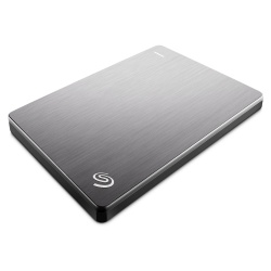 1TB Seagate Plus Slim 2.5-inch USB3.0 External Hard Drive - Silver