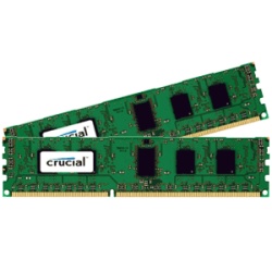 8GB Crucial PC3-12800 1600MHz 1.35V CL11 DDR3 Dual Memory Kit (2 x 4GB)