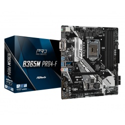 Asrock B365M PRO4-F LGA 1151 Intel B365 Micro ATX DDR4-SDRAM Motherboard