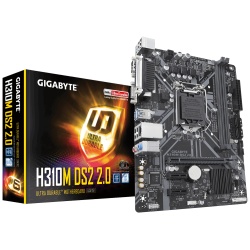 Gigabyte Intel H310 DS2 2.0 LGA 1151 Micro ATX DDR4-SDRAM Motherboard
