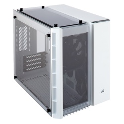 Corsair Crystal 280X Tempered Glass Midi Computer Tower - White