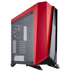 Corsair Carbide Spec Omega Midi Computer Tower - Black,Red