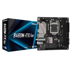 ASRock Intel B460M-ITX/ac LGA1200 Mini ITX DDR4-SDRAM Motherboard