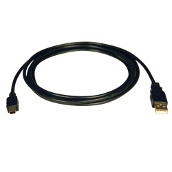 Tripp Lite 6FT USB2.0 Hi-Speed USB-A Male to Mini USB-B Male Cable