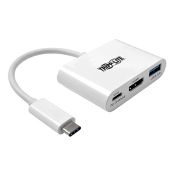Tripp Lite USB-C Male to HDMI with USB-A and USB-C Female Adapter Cable