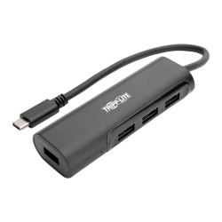 Tripp Lite 4-Port USB3.1 Type-A Thunderbolt Hub - Black