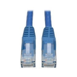 Tripp Lite 5FT Cat6 Gigabit RJ45 Male Snagless Molded UTP Patch Cable - Blue