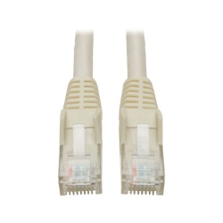 Tripp Lite 20FT RJ45 Male Gigabit Snagless Molded Patch Cable - White