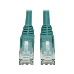 Tripp Lite 20FT RJ-45 Male Cat6 Gigabit Snagless Molded Patch Cable  - Green