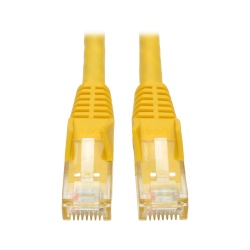 Tripp Lite 7FT RJ45 Male Cat6 Gigabit Snagless Molded Patch Cable - Yellow